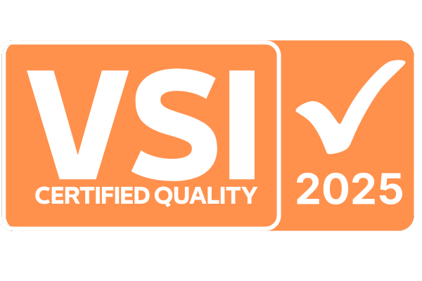 Het VSI-kwaliteitslogo is het officiële keurmerk van de Vereniging System Integrators (VSI), de branchevereniging voor professionele audiovisuele integrators in Nederland.